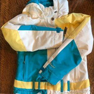 Girls size 10 Obermeyer ski coat
